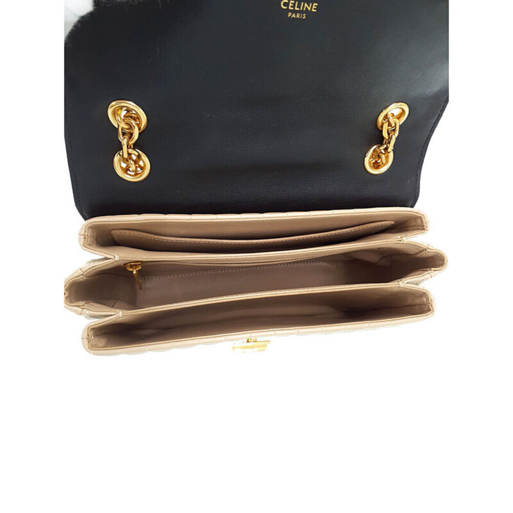 Celine Quilted Chain Shoulder Bag - Picture 3 of 9